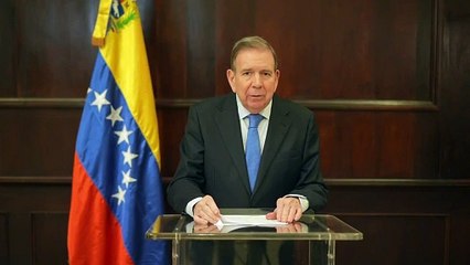 Edmundo González reaparece y este es el mensaje tras protesta de Maduro