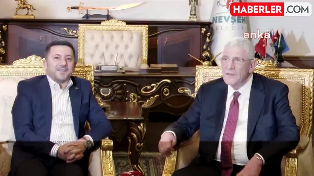 Müsavat Dervişoğlu'ndan Nevşehir Belediyesi Ziyareti