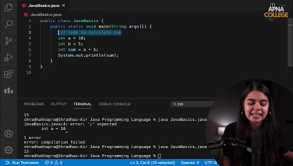 21. Comments in Java