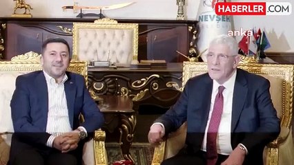Müsavat Dervişoğlu'ndan Nevşehir Belediyesi Ziyareti
