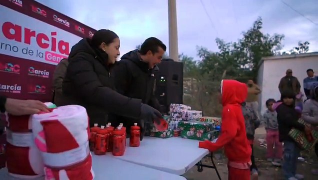 Manuel Guerra Cavazos lleva alegría a comunidades vulnerables en García, Nuevo León