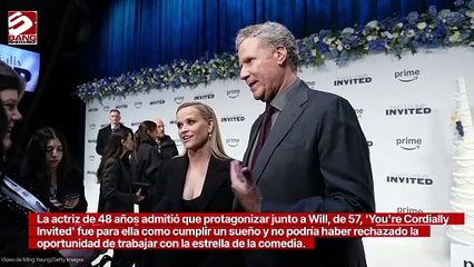 Reese Witherspoon cree que Will Ferrell es un 'genio de la comedia'