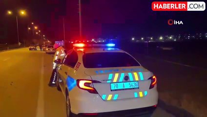 Karaman'da Takla Atan Otomobilin Sürücüsü Yaralandı