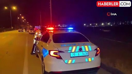 Karaman'da Takla Atan Otomobilin Sürücüsü Yaralandı