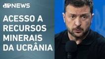 Zelensky veta acordo com EUA por terras raras