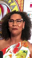 Fabya Reis celebra tradicional festa do bloco afro Ilê Aiyê: 'Me emociono todas as vezes que venho'
