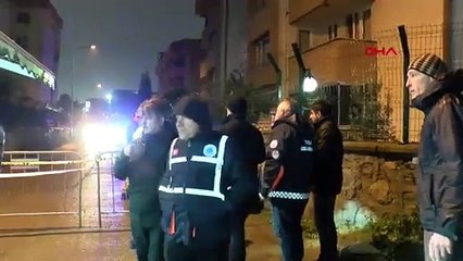 İstanbul-Tuzla'da kolonlarında çatlak tespit edilen 4 katlı bina tahliye edildi