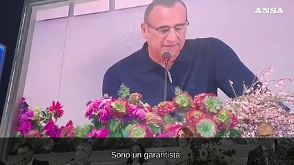 Sanremo, Conti su Fedez: "Fondamentale presunzione di innocenza"