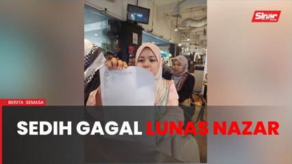 Sedih gagal lunaskan nazar bawa keluarga tunai umrah