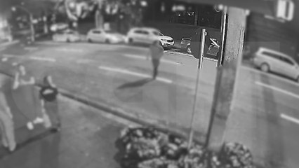 Câmera flagra prisão de vigilante fortemente armado na rua Paraná