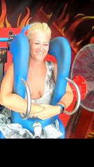 Hot girls 🔥❤️  Amazing slingshot ride OMG  #slingshotride #slingshotchallenge #SlingshotAdventHoture #ThrillRide #AmusementPark #ExtremeAdventures #CoasterEnthusiast #AmusementParkThrills #SlingshotThrills #RollerCoasterRide #CoasterJunkie #AdrenalineRus