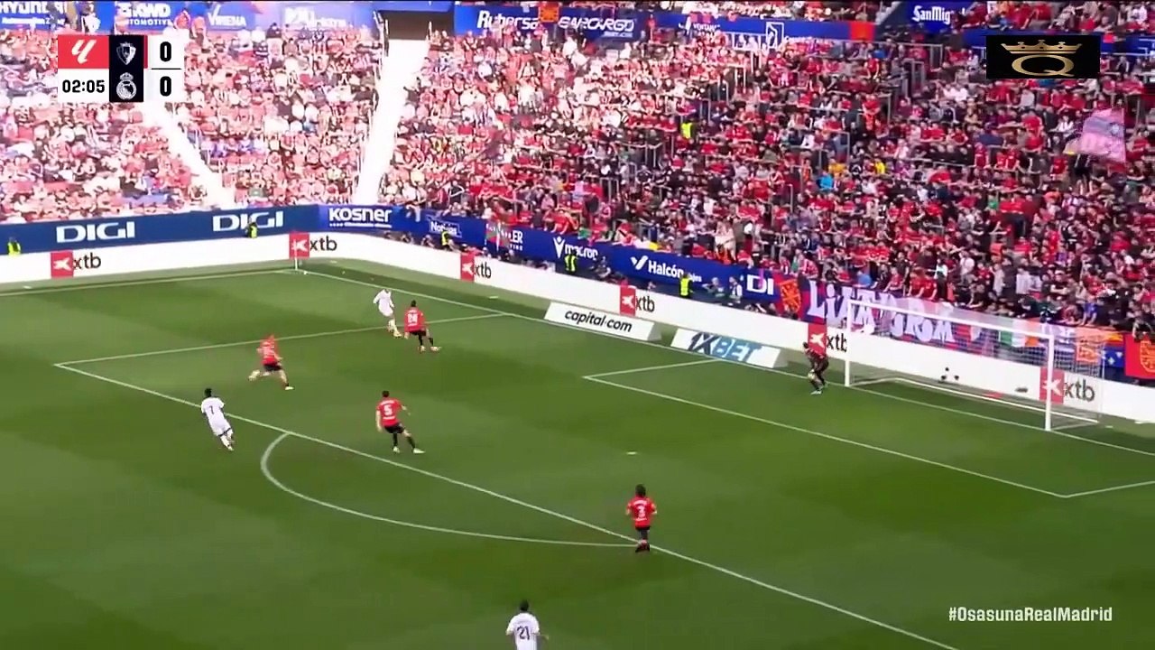 الدوري الاسباني ملخص اوساسونا ضد ريال مدريد