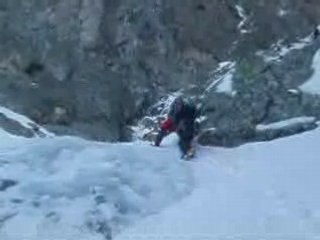 Diagonale du Ponset premier rocher