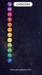 Star signs in English _ 12 Zodiac Signs (2)