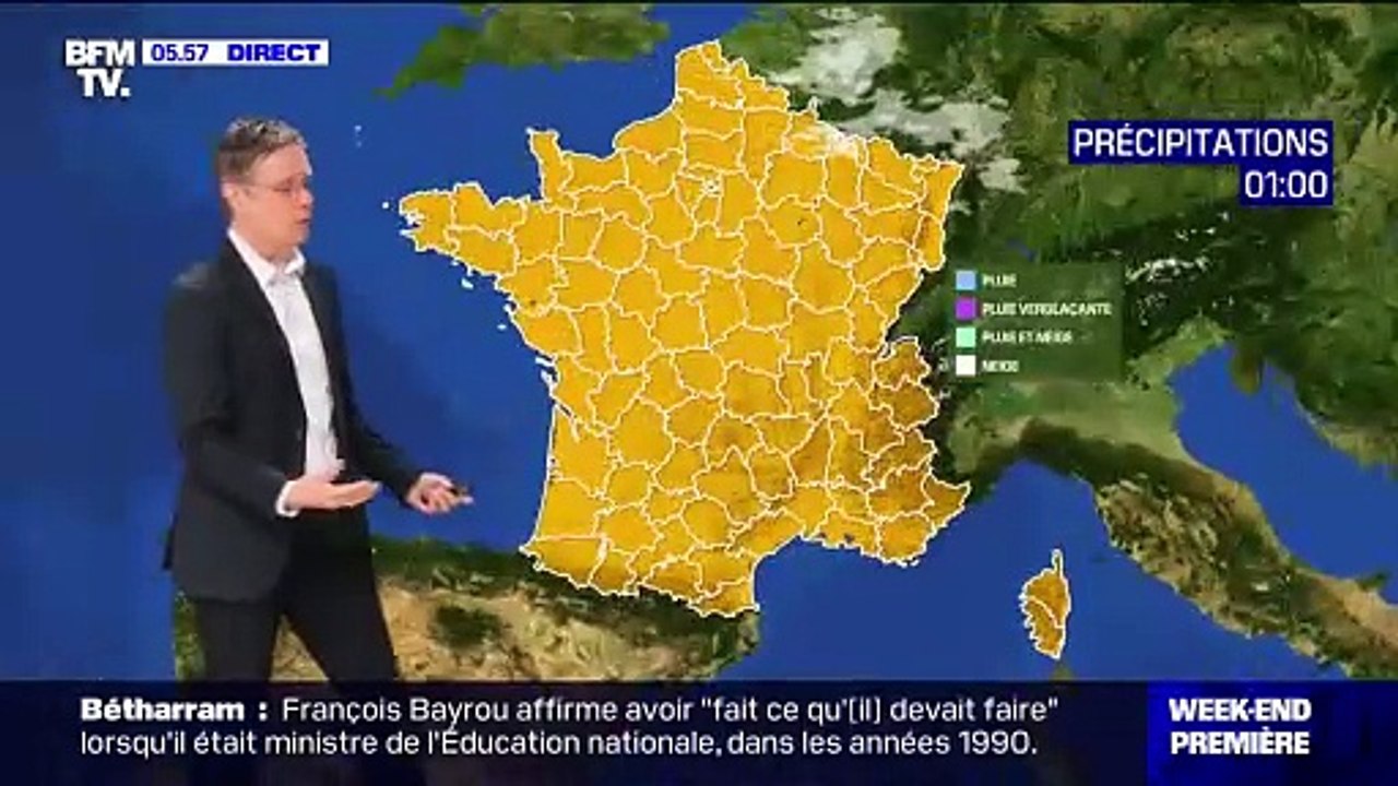 Météo: un ciel dégagé dans le Nord et le Nord-Est et des températures allant de 4 à 19 degrés