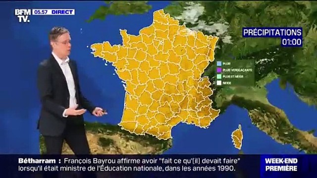 Météo: un ciel dégagé dans le Nord et le Nord-Est et des températures allant de 4 à 19 degrés