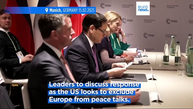 European leaders set to hold emergency Ukraine summit in Paris as US-Europe ties strain