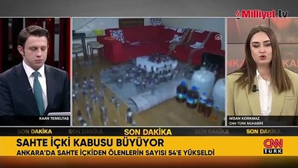 Ankara'da sahte içkiden 54 can kaybı