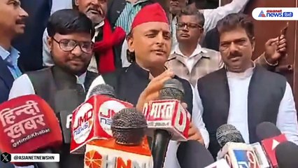 अमेरिका ने मुंह पर काला कपड़ा बांधकर भारतीयों को भेजा: Akhilesh Yadav