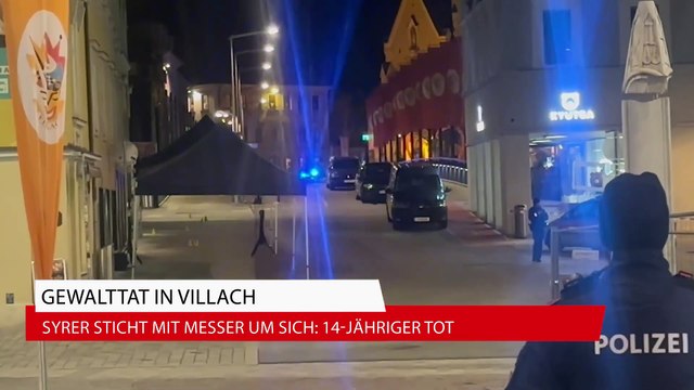 Attaque au couteau en Autriche : Un demandeur d'asile afghan de 24 ans a tué un ado de 14 ans et fait 5 blessés avant d'être arrêté en faisant état de motivations islamistes