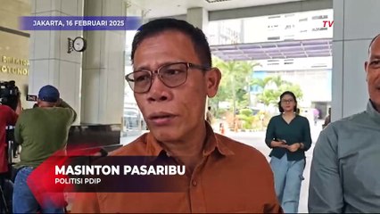 Masinton Pasaribu PDIP Tanggapi Wacana Pembentukan Koalisi Permanen Presiden Prabowo