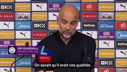 Guardiola : "Marmoush va devoir gérer les compliments non-stop"