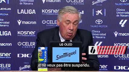 Ancelotti : "Bellingham ? Ce n'était pas une insulte"