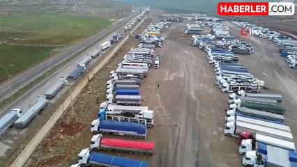 Cilvegözü Sınır Kapısı'nda Tır Yoğunluğu Artıyor