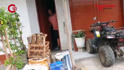 Polisten uyuşturucu tacirine 'kostümlü' baskın