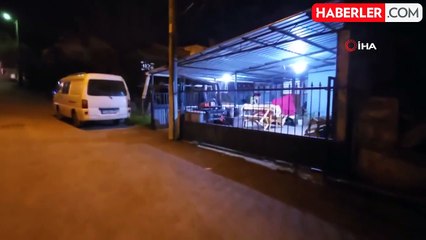 Gizemli şahıs mahalleyi alarma geçirdi