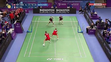 Les Bleus battus en double mixte - Badminton - Championnats d'Europe par équipes