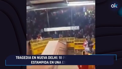 Tragedia en Nueva Delhi: 18 personas mueren en una estampida en una estación de tren
