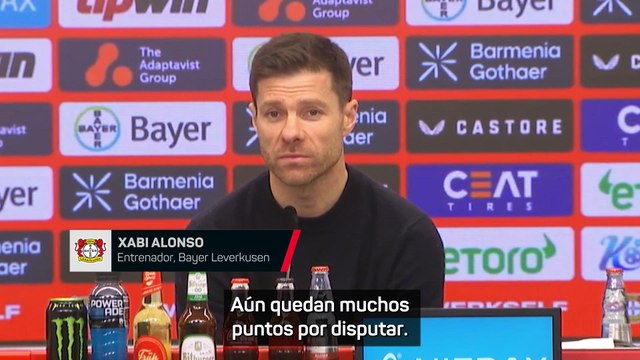 Xabi Alonso no da por perdida la liga: Hablaremos de ello en abril