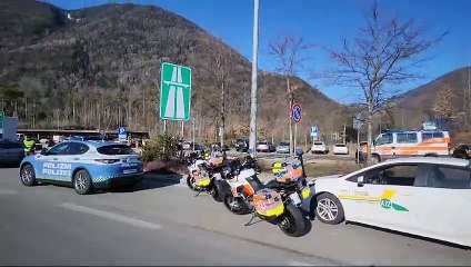 Disinnesco bomba a Bressanone: la polizia presidia i caselli autostradali