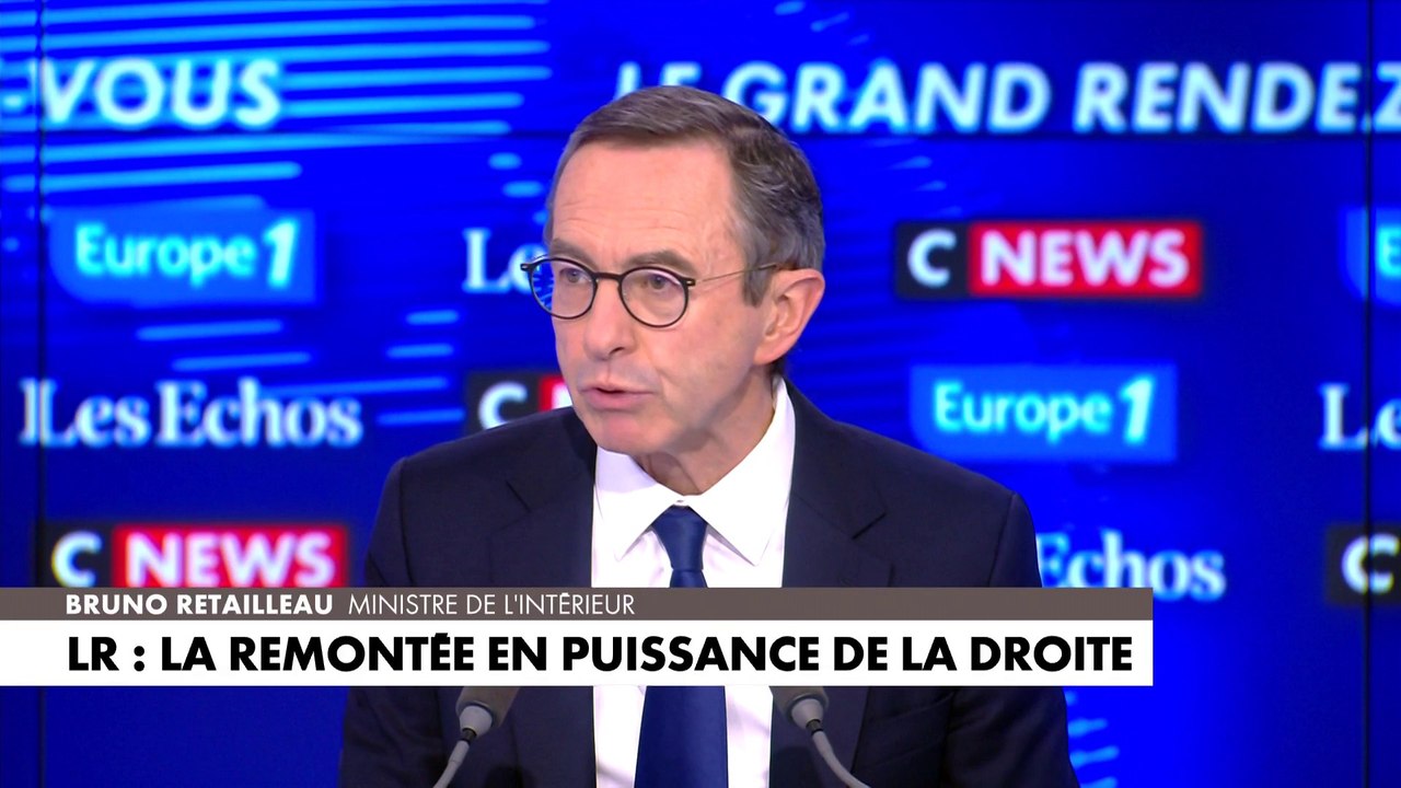 Bruno Retailleau : «Ma droite, c'est une droite qui veut que le travail paye plus que l'assistanat»