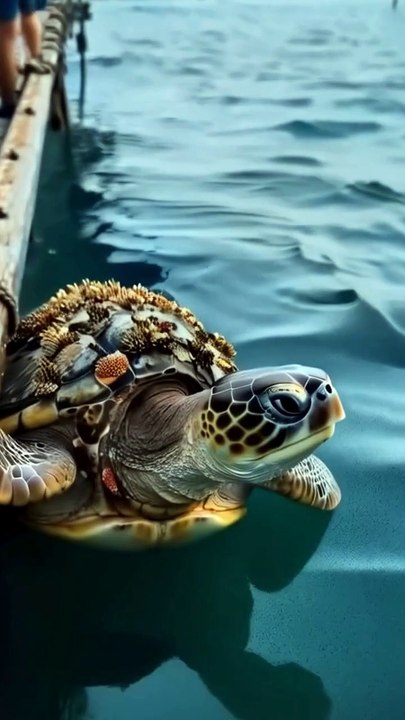Turtle found with skin full of barnacles   | The Funniest Animal Videos 2025 | Funny Dogs and Cats are here to Break your HEART | Funny Animal Moments | Fun Time | help | wolf | Family Fun | Entertainment Time | Daily