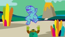 The Return of Dino Dad #scratchanimation #dinosaur
