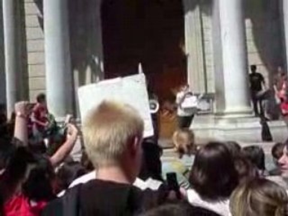 Manifestation Avignon 29 04 2008