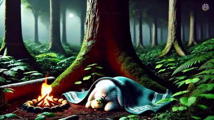 A rabbit is surviving from leeches in a rainforest. 🐰 #rabbit #RabbitRescue  #BunnyAdventure