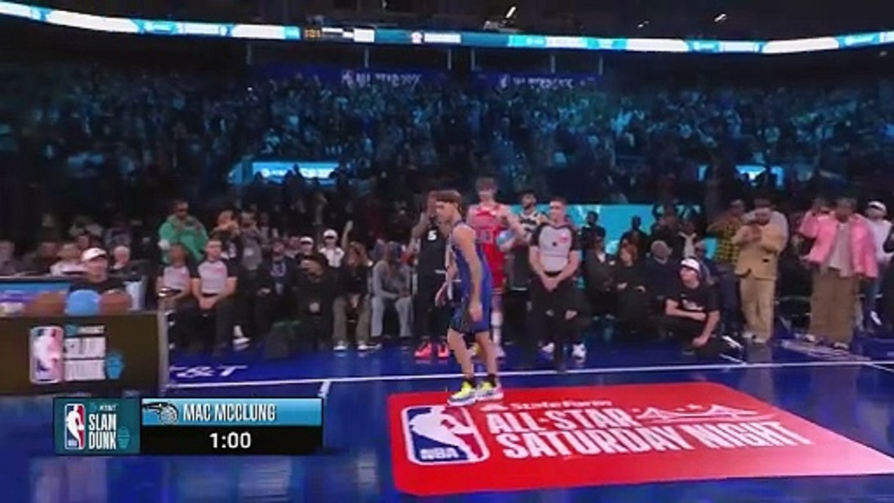 Mac McClung dunks over car to clinch third straight Slam Dunk title