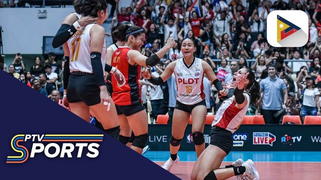 PLDT High Speed Hitters, tinalo ang Creamline Cool Smashers sa 2024-25 PVL All-Filipino Conference