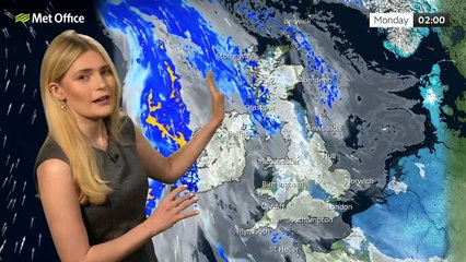 Met Office Sunday Afternoon Weather Forecast 16/02/2025