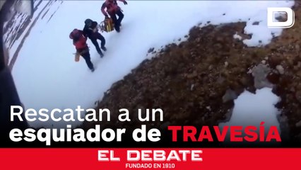 Rescatan a un esquiador de travesía en lo alto de la estación de Alto Campoo