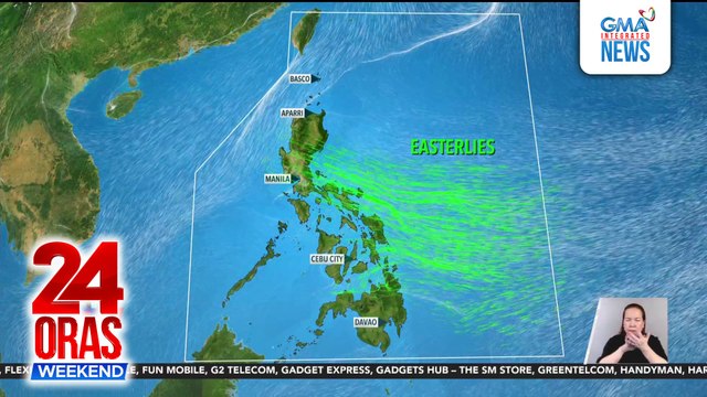 Apat na weather systems, nagpapaulan sa bansa | 24 Oras Weekend