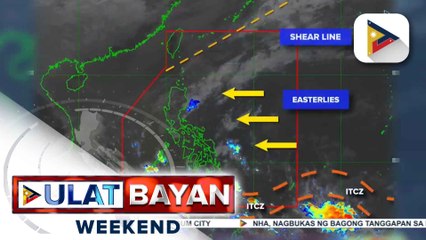 4 na weather systems, nagpapaulan sa iba't ibang lugar sa bansa