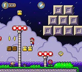 SMW Friends and Rivalry online multiplayer - snes