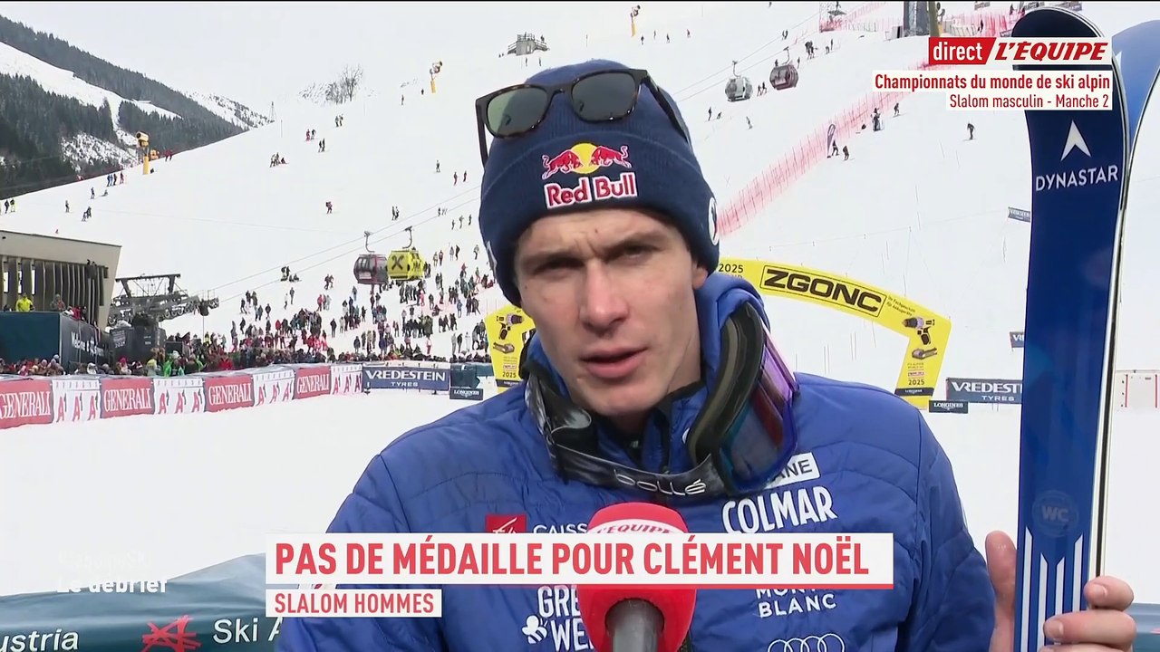 Clément Noël : « C'est dur à accepter » - Ski alpin - Mondiaux (H)