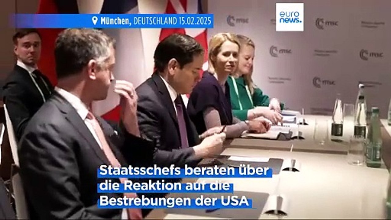 Europäische Staatschefs treffen sich zu Krisengipfel