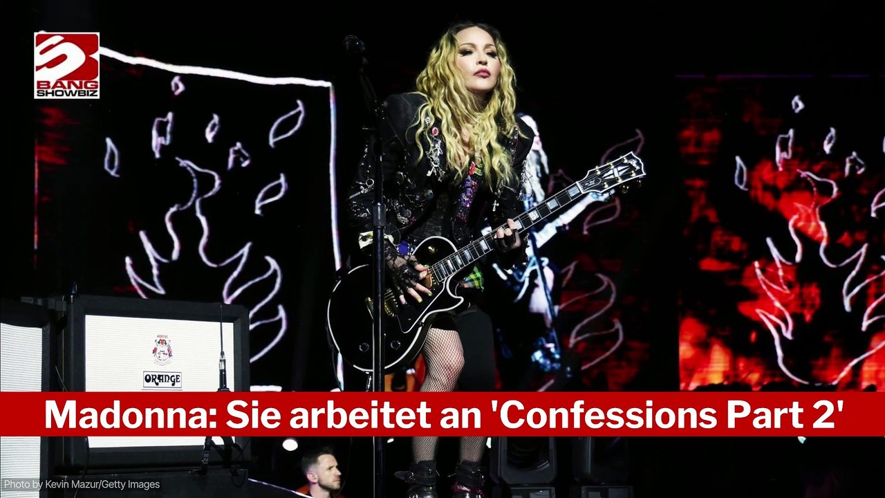 Madonna: sie arbeitet an 'confessions part 2'