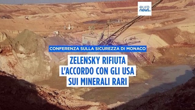 Il presidente ucraino rifiuta l'accordo con gli Stati Uniti sulle terre rare: Non abbiamo garanzie